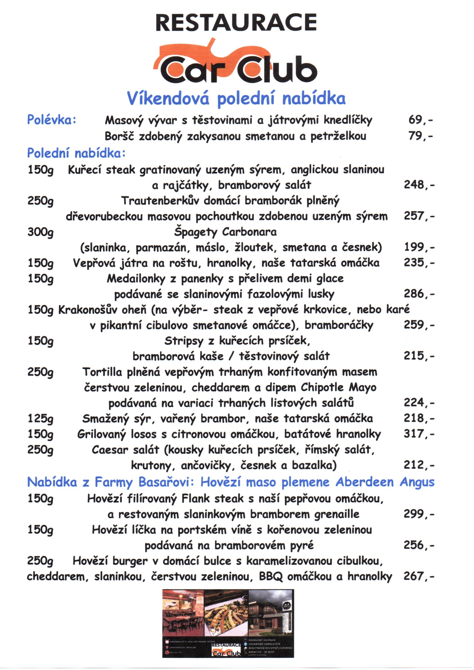 Denni menu